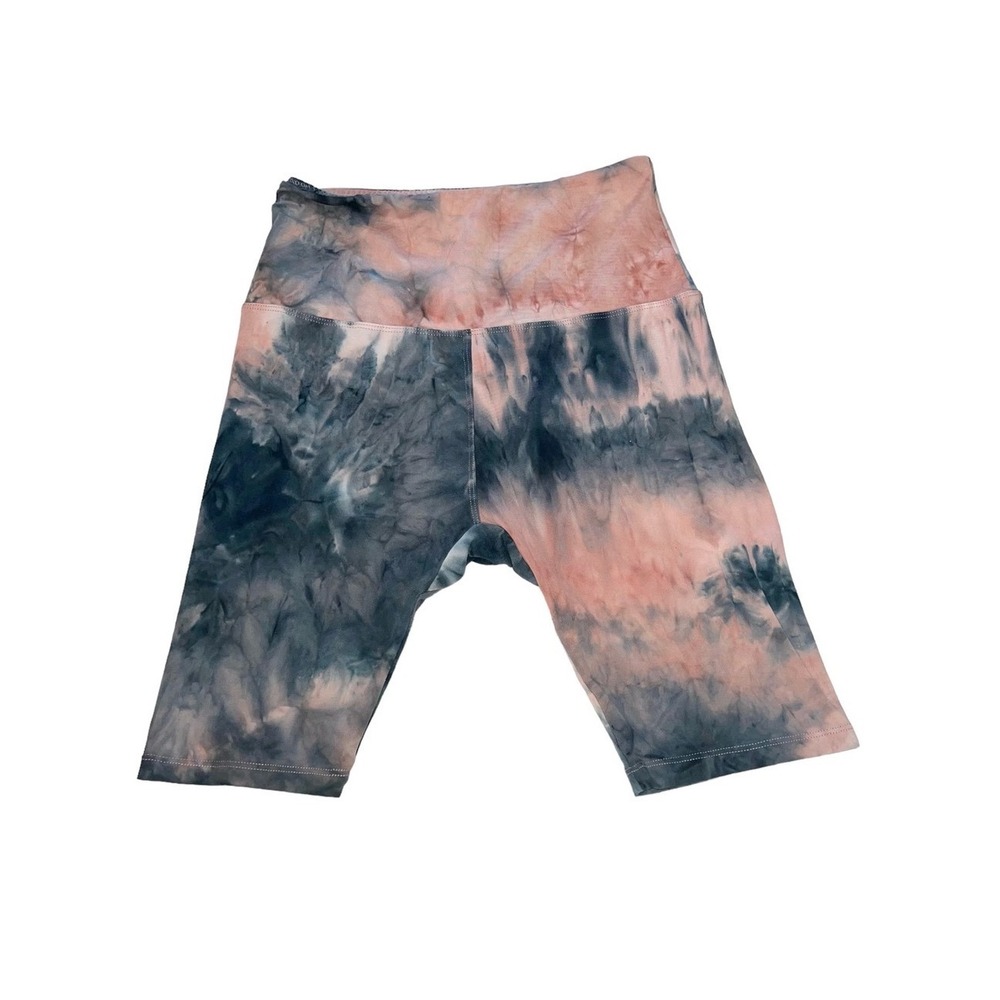 4/$40 Suzette Tie-Dye Biker‎ Athletic Bermuda Shorts